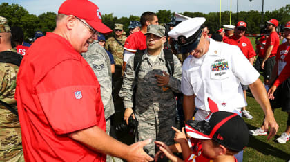 Chiefs Share Unforgettable Memories with Kids at Training Camp During the  Helmet Walk 