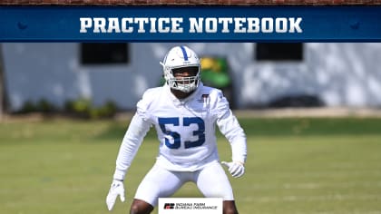 Colts Notebook: Leonard makes good use of bye week