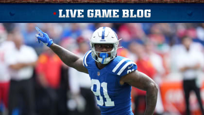 LIVE BLOG, Colts vs. Commanders, Week 8