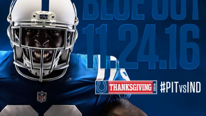 Thanksgiving Day Game Tickets Available - Steelers @ Colts