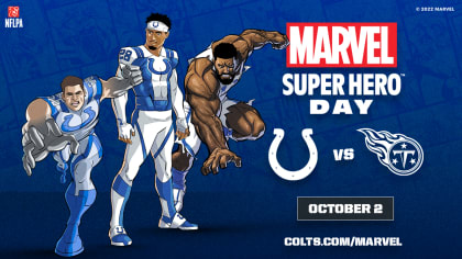 Indianapolis Colts Collaborate with Marvel Entertainment for 2022 Season