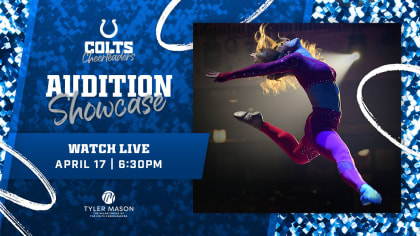 Watch the 2022 Colts Cheerleaders Final Audition Showcase live on