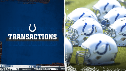 Colts roster moves