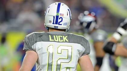 Andrew luck shop pro bowl jersey