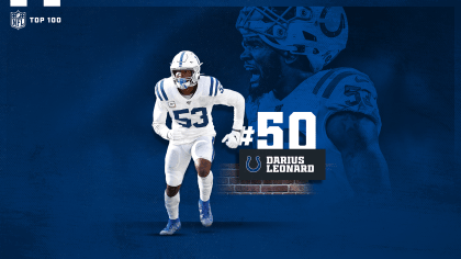 Colts LB Darius Leonard was voted the 50th-best player in the