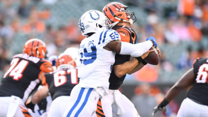 Bengals pregame preparation in Indianapolis