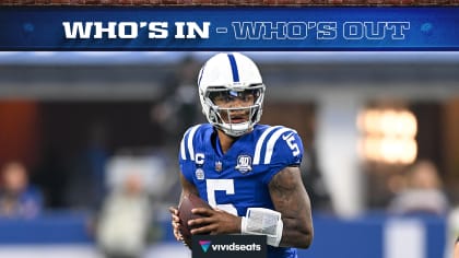 Colts will get QB Anthony Richardson back after he clears concussion  protocol -  5 Eyewitness News