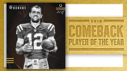 Colts News: Pro Football Writers name Andrew Luck NFL Comeback Player of  the Year - Stampede Blue