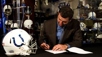 Jim Irsay: Andrew Luck contract coming, but can he stay healthy?