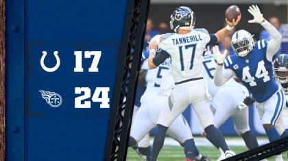 Colts' offense crumbles again in loss to rival Titans, Colts