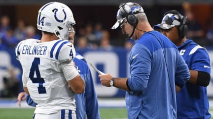 Colts change QBs, try to change direction against Commanders