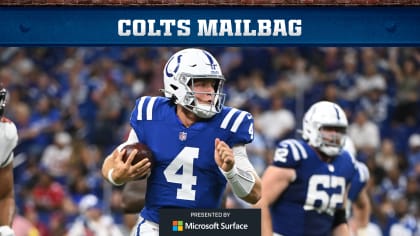 Colts change QBs, try to change direction against Commanders