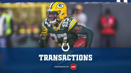 The Colts have signed free agent CB Tremon Smith and waived DE