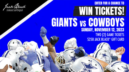 Dallas Cowboys Game Ticket Gift Voucher