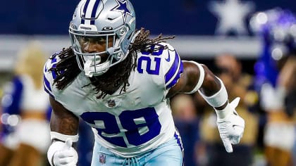 Dallas Cowboys safety Malik Hooker (28) on the field during an NFL