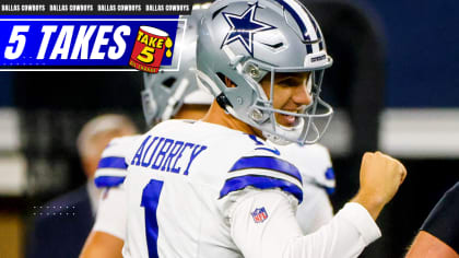 Cowboys kicker Brandon Aubrey making rare second chances count