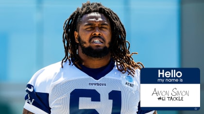 Dallas Cowboys linebacker Storey Jackson runs with the ball during