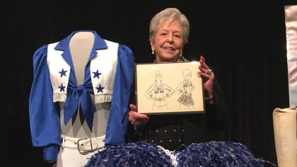 Dallas Cowboys Cheerleaders donate iconic uniforms to the museum's