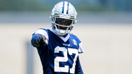 Dallas Cowboys safety Jayron Kearse (27) leaves the field in