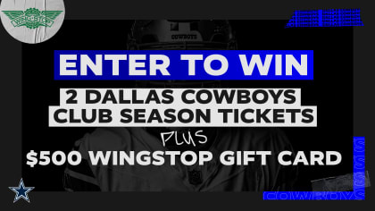 Dallas Cowboys Game Ticket Gift Voucher