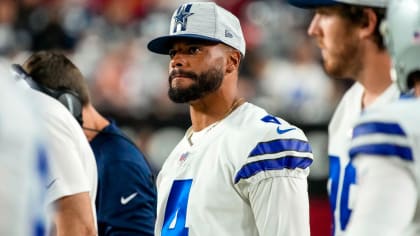 Cowboys Dak Prescott makes kid's day tossing him his hat