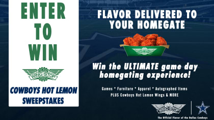 Wingstop Serves Fans “The Official Flavor of the Dallas Cowboys”