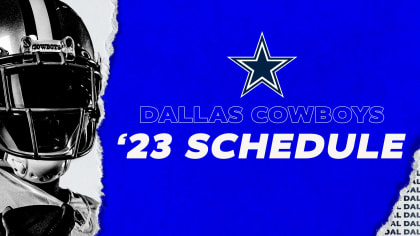 dallas cowboys jersey schedule 2022