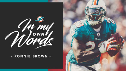 Miami Dolphins running back Ronnie Brown seen during action