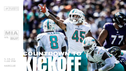 Miami Dolphins at Buffalo Bills  Countdown to Kickoff – Playoffs