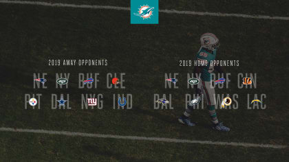Future Miami Dolphins Schedules and Opponents