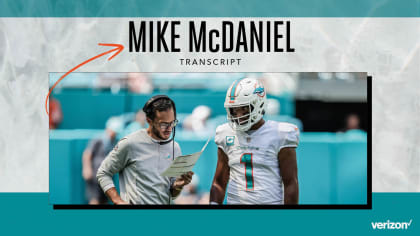 Dolphins' Mike McDaniel pleased with Austin Jackson's progress