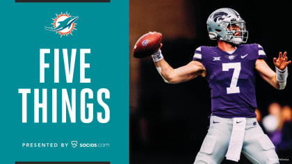 NFL Draft 2022: Miami Dolphins select Skylar Thompson, QB, Kansas State -  The Phinsider