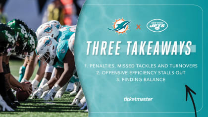 Three Takeaways Miami Dolphins New York Jets Week 11 NFL 2021