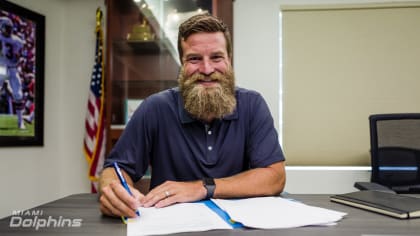 Miami Dolphins quarterback Ryan Fitzpatrick refuses retirement to play his  16th NFL season