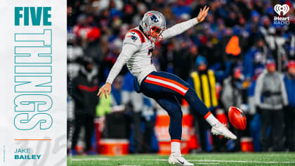 Patriots Release Punter Jake Bailey 