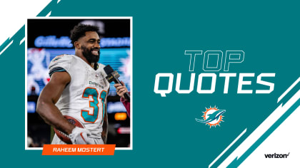 Raheem Mostert brings Dolphins familiarity with Mike McDaniel