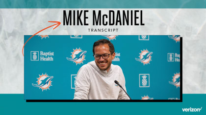 Dolphins coach Mike McDaniel: Particular, present, putting it all out there  - The Athletic