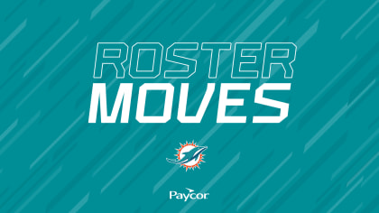 Dolphins Make Four Roster Moves