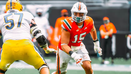 Miami Dolphins Zone - Jaelan Phillips registered a QB pressure every 6.8  drop backs last year at The U (42 pressures on 286 pass rush reps).