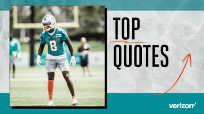 Top Quotes – McDaniel, Tagovailoa, Mostert Ready to Continue Hot Start at  Hard Rock Stadium