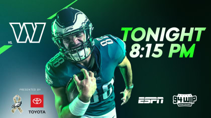 What channel is Eagles vs. Commanders on today? Time, TV schedule