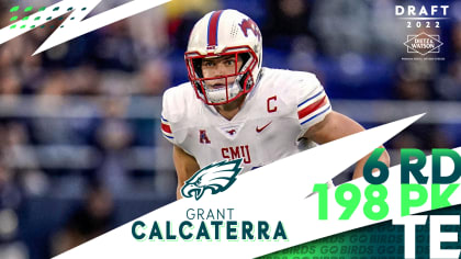 Eagles draft TE Grant Calcaterra with the No. 198 overall pick