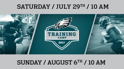 Eagles training camp start date announced for rookies and veterans