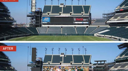 Revitalized Lincoln Financial Field features highest-resolution