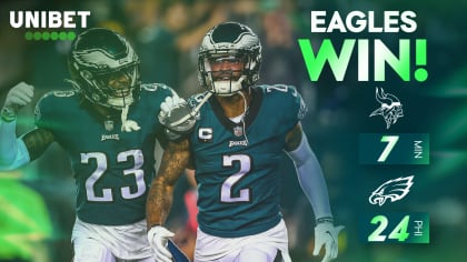 Vikings vs. Eagles 2018 live results: Score updates and highlights 