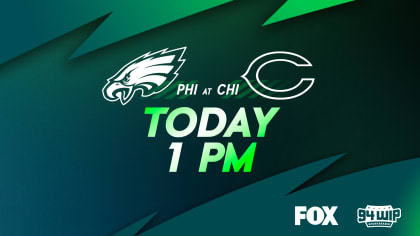 Eagles-Bears: Game time, channel, how to watch and stream