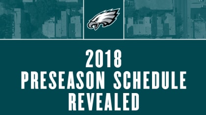 Steelers announce 2018 preseason schedule, open vs. Eagles 