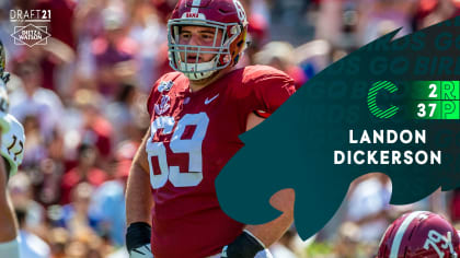 Landon Dickerson among Eagles players to receive new numbers