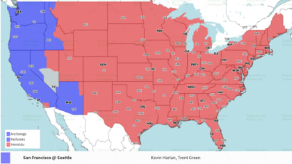 Ways to Watch and Listen to 49ers vs. Seahawks in Week 13