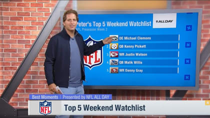 Peter Schrager's Top 5 weekend watchlist for preseason Week 3 